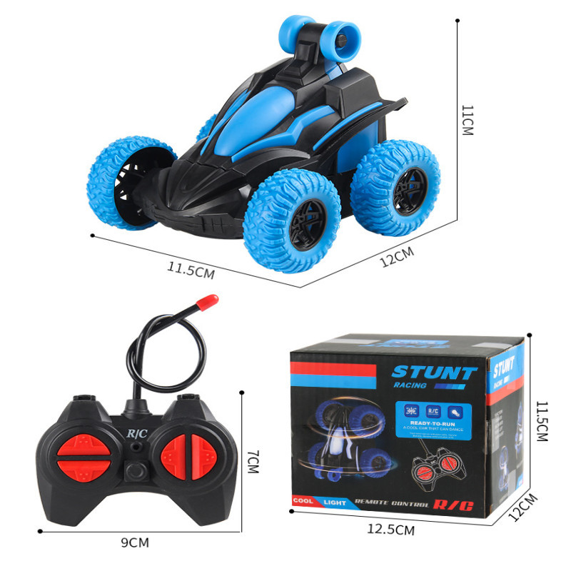 360 Rotation Remote Control Racing Car, Racing Cars Flip and Roll, Stunt Car Toy for Kids