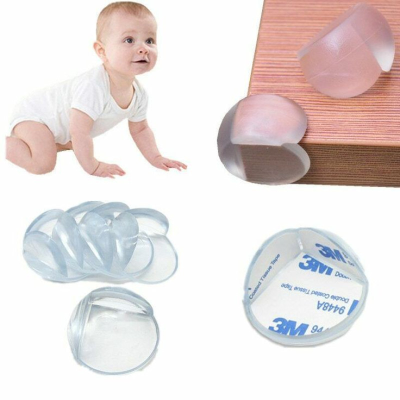 15 Pcs Baby Safety Silicone Spherical ( Transparent )